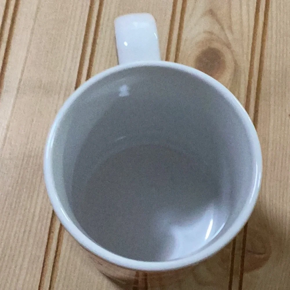 Pier One Monogram Abstract Modern Initial K Stoneware Large Mug‎